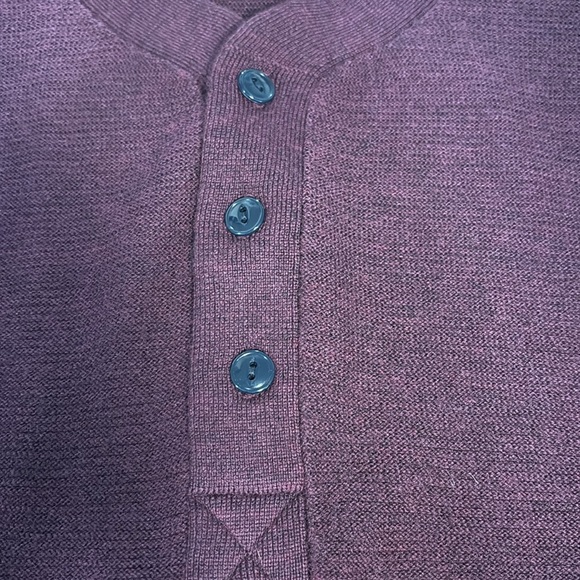 Bonobos Maroon Button Down Sweater Slim Large - Picture 4 of 5